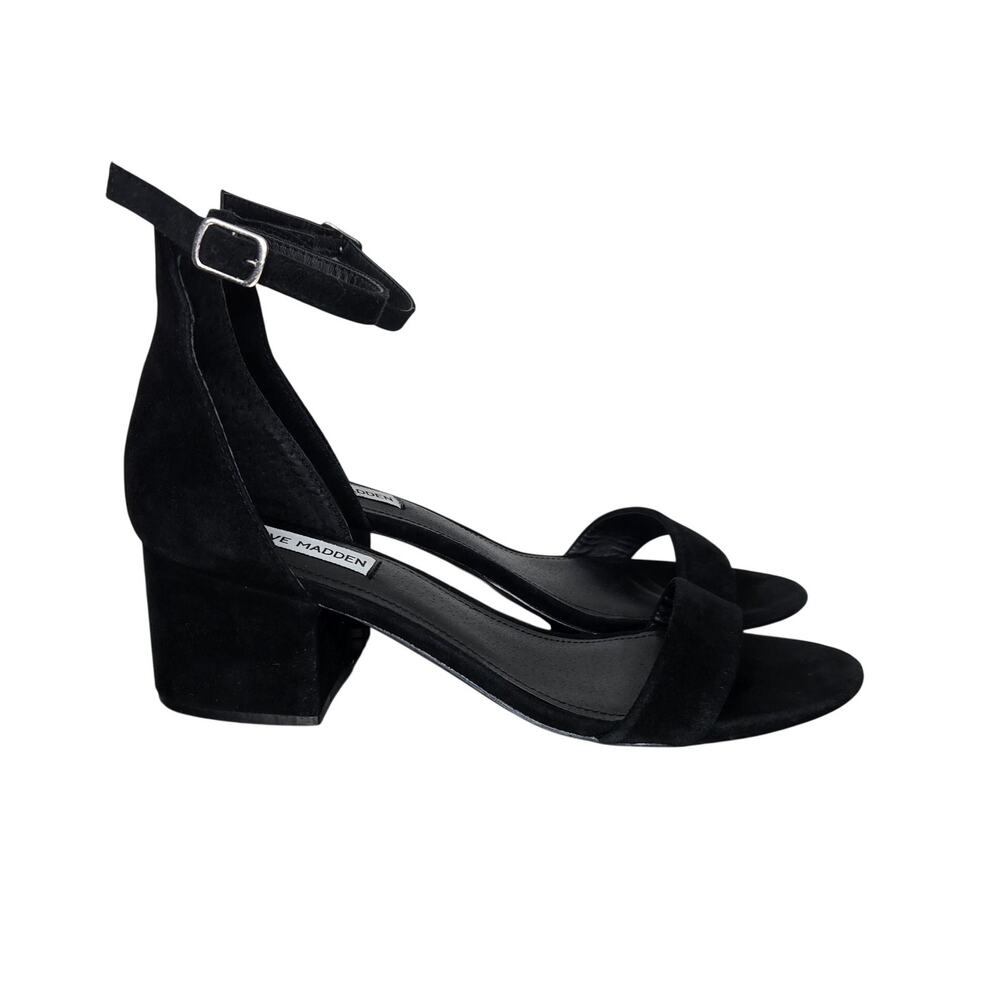 STEVE MADDEN Irenee Strappy Sandals Black Size 8.5